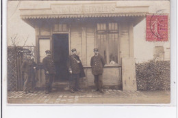 AUBERVILLIERS : Carte Photo De L'octroi Vers 1907 - Bon état (un Coin Plié) - Aubervilliers