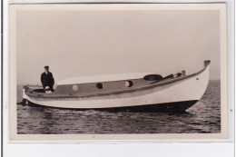 Région ARCACHON - TAUSSAT : Carte Photo D'un Bateau Faisant Des Excursions En Mer En 1938 - Très Bon état - Otros & Sin Clasificación