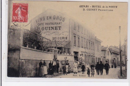 GENAS : Hôtel De La Poste GUINET - Très Bon état - Other & Unclassified