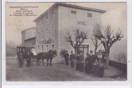 VILLIE MORGON : Le Courrier En Gare De Belleville - Très Bon état - Villie Morgon