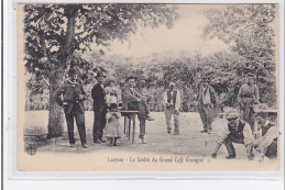 LUYNES : Les Joueurs De Boules Au Grand Café Grangier - Bon état (un Petit Pli D'angle) - Luynes