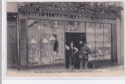 SAINT PIERRE SUR DIVES : La Quincaillerie LEBOIS Rue De Lisieux - Très Bon état - Sonstige & Ohne Zuordnung