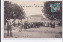 SAINT DIDIER LA SEAUVE : Jeu De Boules Au Pré De La Foire - Bon état (timbre Abimé) - Saint Didier En Velay