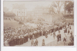 BREST : Carte Photo Du Convoi Funèbre De Deux Victimes Du Sous-marin Le Farfadet 1905 (Tunisie - Bizerte)- Très Bon état - Brest