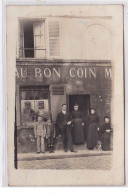 VILLEJUIF : Carte Photo Du Magasin """"au Bon Coin"""" - Très Bon état - Villejuif