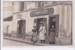 SAINT LEGER EN YVELINES : Carte Photo De L'épicerie Des Fermes Saint Leger Rue De La Mairie - Très Bon état - St. Leger En Yvelines