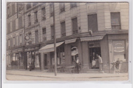 BOULOGNE : Carte Photo De Commerces (café - Pharmacie Et Bijouterie """"chez Fradet"""") - Très Bon état - Boulogne Billancourt