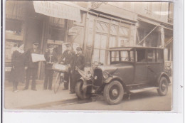 Honfleur ? : Carte Photo Du Dépot Central De """"l'Ami Du Peuple"""" (journal - Presse - Automobile) - Bon état - Honfleur