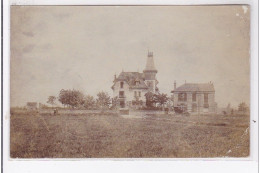 VERNOUILLET : Carte Photo D'une Villa Vers 1906 - Très Bon état - Vernouillet