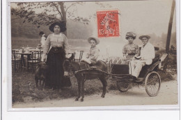 ETANG DE GOUVIEUX : Une Voiture à âne Vers 1910 - Très Bon état - Gouvieux