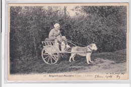 ARGENT SUR SAULDRE - Laitière - Attelage à Chien (voiture à Chien) - Bon état (traces Au Dos) - Argent-sur-Sauldre