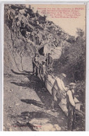 SENTEINS LES BAINS : Descente D'un Bloc Des Marbreries De BALACET (train électrique)- Très Bon état - Autres & Non Classés