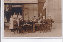 MELUN : Carte Photo D'un Café (12 Avenue Thiers ?) - Très Bon état - Melun