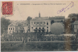 LILLEBONNE : Inauguration De L'Hôtel De Ville, 23 Septembre 1906 - Très Bon état - Lillebonne