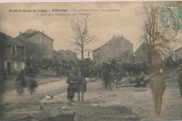 Bassin De LONGWY CANDBONNE-VILLERUPT: Les Grévistes Faisant Une Conférence En Plein Air A Candbonne - Très Bon état - Sonstige & Ohne Zuordnung