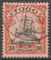 Togo    .    Michel     .     12    .     O     .      Gestempelt - Togo