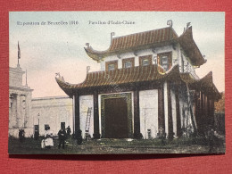 Cartolina - Exposition De Bruxelles 1910 - Pavillon D'Indo-Chine - Unclassified