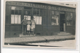 SAINT-AMAND-en-PUISAYE : Route De Cosne, Cafe Restaurant, Bal Epicerie - Tres Bon Etat - Saint-Amand-en-Puisaye