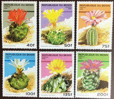 Benin 1996 Cacti Flowers MNH - Sukkulenten