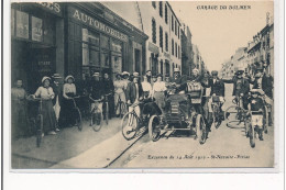 SAINT-NAZAIRE : Garage Du Dolmen, Excursion Du 14 Aout 1910 Saint-nazaire, Piriae - Tres Bon Etat - Saint Nazaire