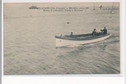 ARCACHON : Bateau De Promenade, Patron, L. Bouscau - Tres Bon Etat - Arcachon