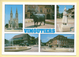 61. VIMOUTIERS – Multivues (La Vache Normande / Statue De Marie  Hard) (voir Scan Recto/verso) - Vimoutiers