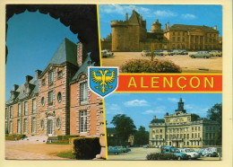 61. ALENCON – 3 Vues / Blason (voir Scan Recto/verso) - Alencon