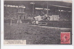 LA CAPELLE : Courses De La Capelle Steeple-chase En Automobile Sur L'hippodrome Par André Mercier - état - Other & Unclassified