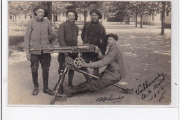 VALBONNE : Camp De La Valbonne, Mitrailleuse, Militaires - Très Bon état - Non Classés