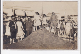 ROYAN-PONTAILLAC : Carte Photo (concours De Château De Sable) - Très Bon état - Royan