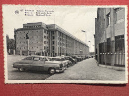 Cartolina - Bruxelles - Banque Nationale - 1950 Ca. - Unclassified