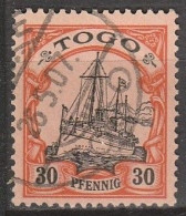 Togo    .    Michel     .     12    .     O     .      Gestempelt - Togo