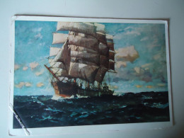 GERMANY  POSTCARDS SHIPS  LEONHARD SANDROCK   FOR MORE PURCHASES 10% DISCOUNT - Autres & Non Classés
