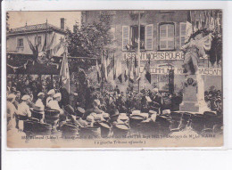 BELMONT: Inauguration Du Monument Aux Morts 1921, Discours De Mr. Le Maire - Très Bon état - Belmont De La Loire