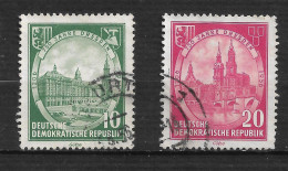 ALLEMAGNE   REPUBLIQUE DÉMOCRATIQUE  N°   248/49 "  DRESDE " - Usati