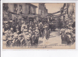 BELMONT: Inauguration Du Monument Aux Morts 1921 Défilé Autorités Et Des Sociétés - Très Bon état - Belmont De La Loire