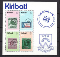 Kiribati 1979,4V In Block,Sir Rowland Hill,stamp On Stamp,MNH/Postfris(L4473)) - Post