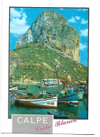 PEÑON DE IFACH Y PUERTO / PEÑON DE IFACH AND PORT.- CALPE / ALICANTE.- ( ESPAÑA ) - Alicante