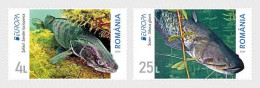 Romania.2024.Europa CEPT.Underwater Fauna And Flora.2 V. ** . - 2024