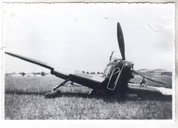 PHOTO  AVION  AVIATION ACCIDENT MORANE SAULNIER MS 406 - Aviation