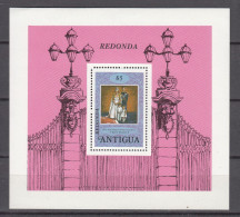 Redonda 1978,1V In Block,coronation,MNH/Postfris(L4474)) - Familles Royales