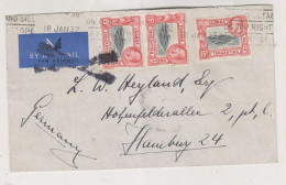 KENYA UGANDA TANGANYKA NAIROBI 1937 Airmail Cover  To Germany - Kenya, Uganda & Tanganyika