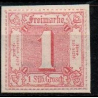 ALTDEUTSCHLAND , THURN UND TAXIS, 1866,  MI 48, 1 SILBERGROSCHEN, ZIFFER IM QUADRAT UNGEBRAUCHT, - Mint