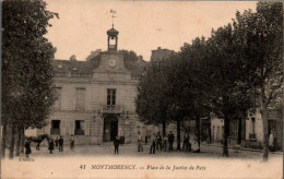 N°1117 W -cpa Montmorency -place De La Justice De Paix- - Montmorency