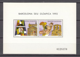 Andorra 1987,2V In Block,olympic Games,MNH/Postfris(L4475)) - Ete 1992: Barcelone