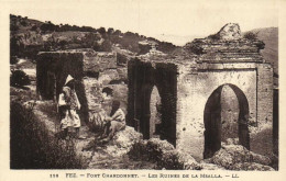 FEZ  Fort Chardonnet Les Ruines De La Msalla Animée  RV - Fez (Fès)