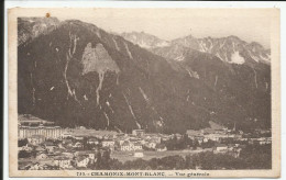 Vue Générale     1934    N° 753 - Chamonix-Mont-Blanc