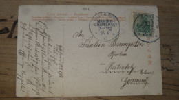 Carte Japon Pour Allemagne Avec Cachet Maritime Marine Schiffpost N°22 - 1911 ............ 240424-18723 - Lettres & Documents