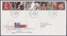 GB Great Britain 1992 FDC Queen Elizabeth II, Royal, Royalty, Pictorial Postmark, First Day Cover - Brieven En Documenten