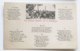 Cpa CHANSON  Les Joyeux Enfants De La Bourgogne - Musique Et Musiciens